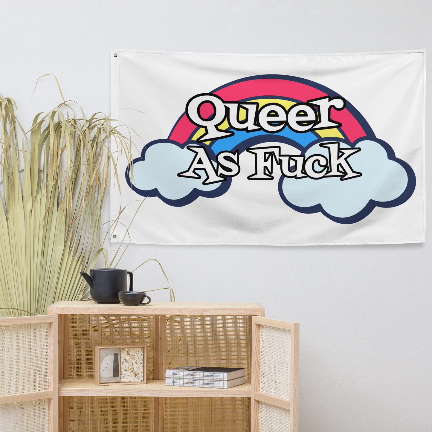 'Queer As Fuck' Flag