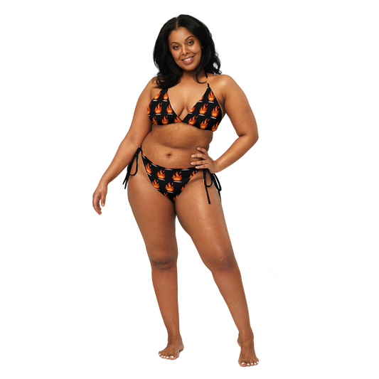 'Fire' String Bikini Set