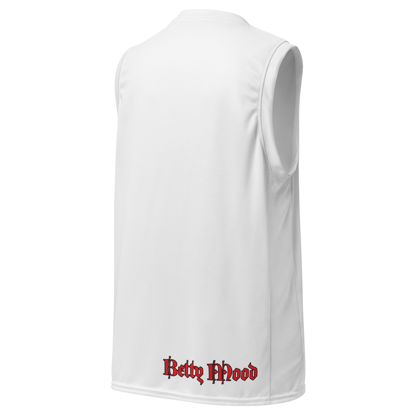 Basketball Tank 'White/Red'