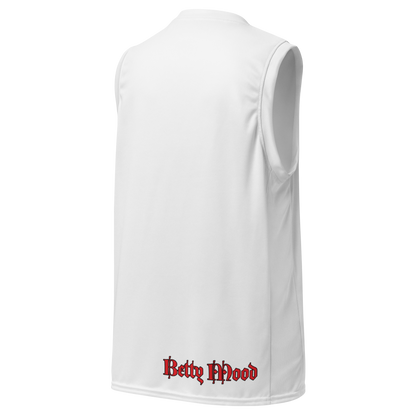 Basketball Tank 'White/Red'