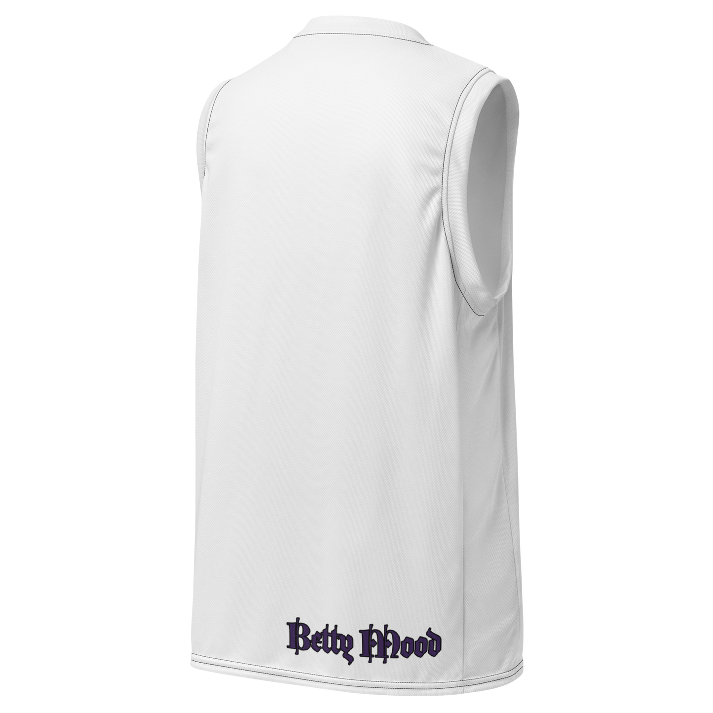 Basketball Tank 'White/Purple'