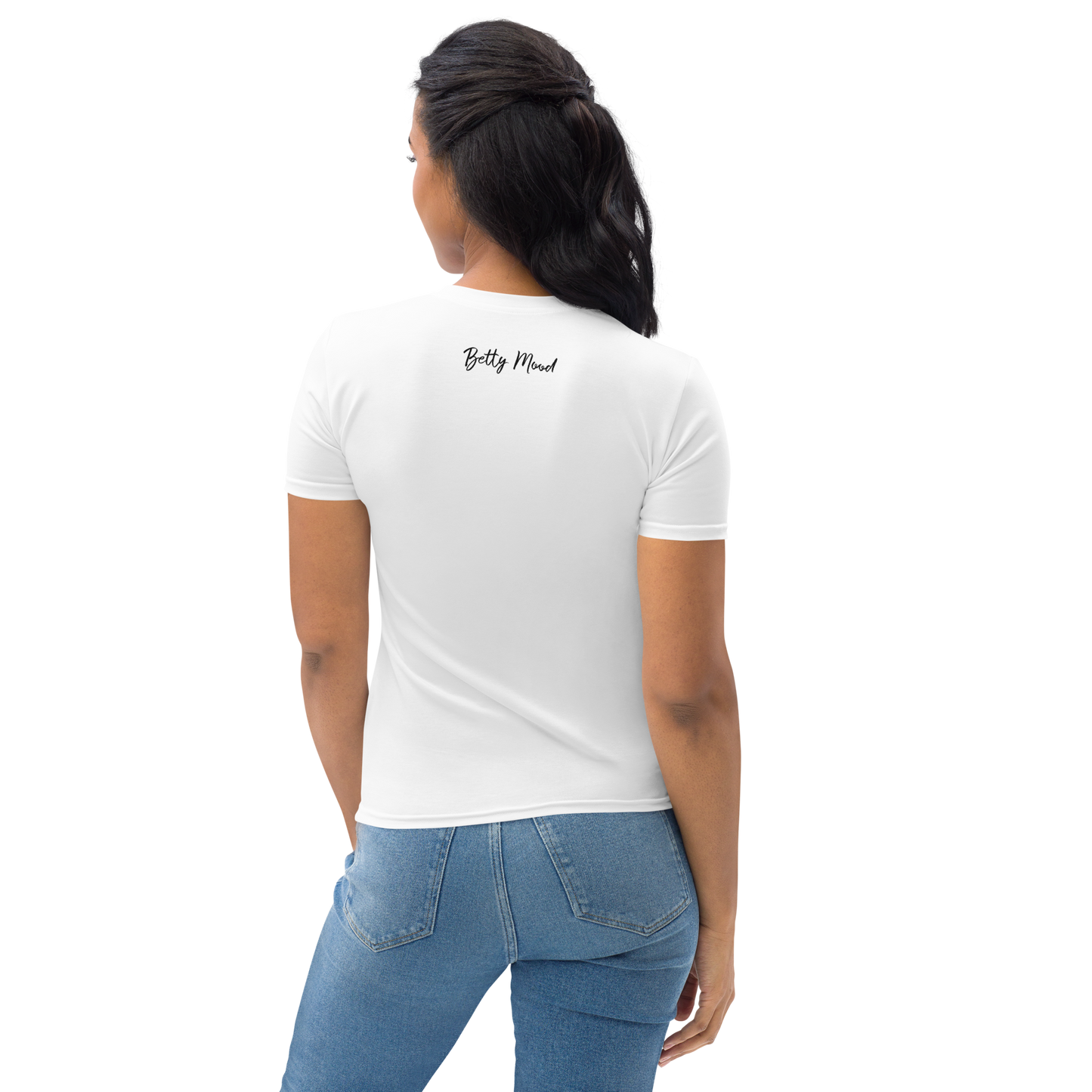 'Petty Bitch' Elegant Wte Tee