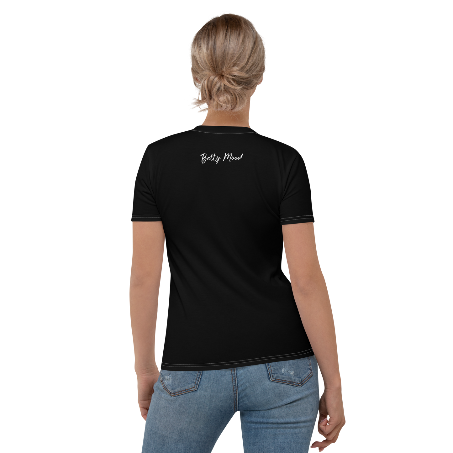 'Petty Bitch' Elegant Blk Tee