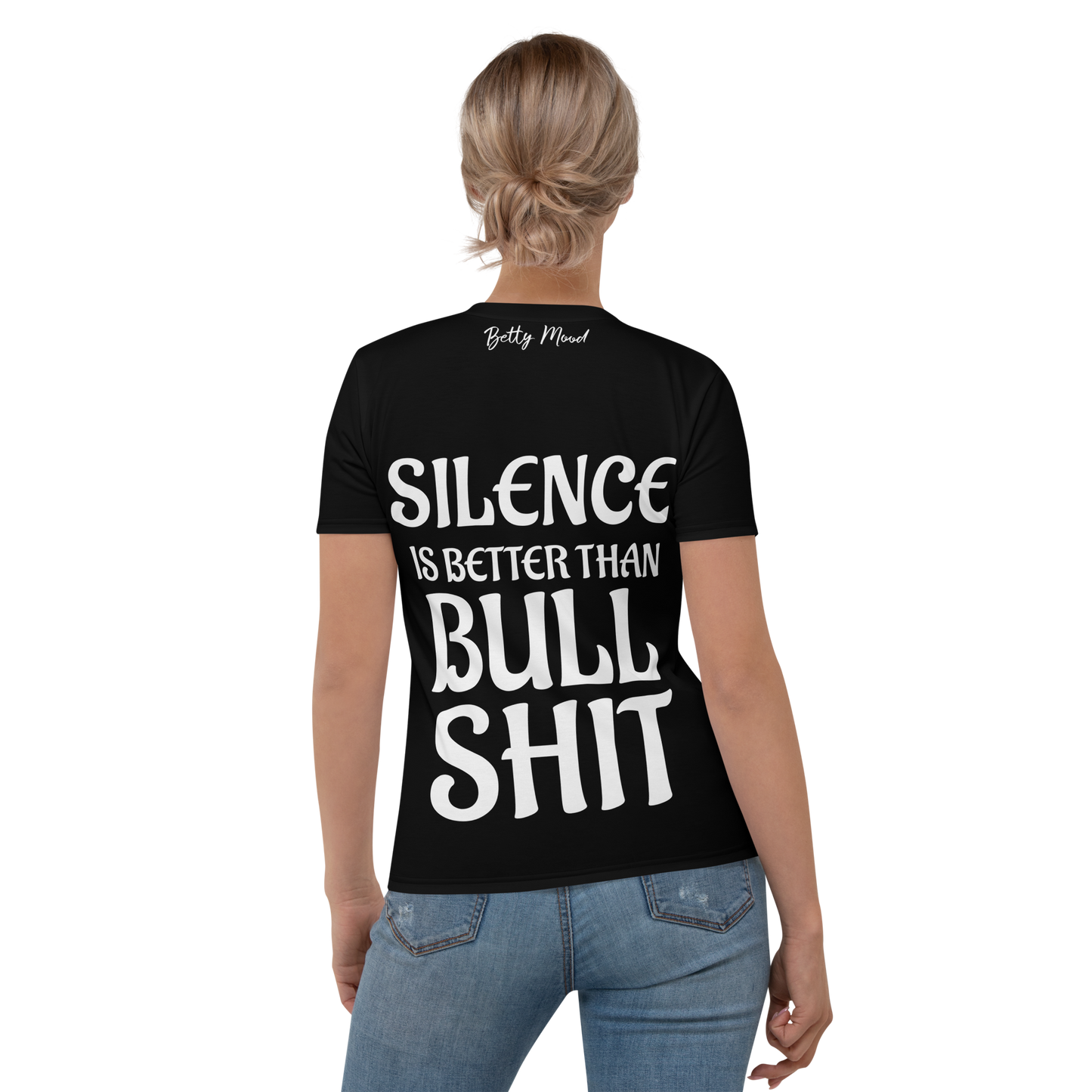 'Silence' BLK Tee