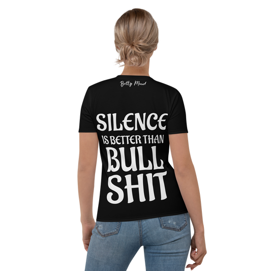 'Silence' BLK Tee