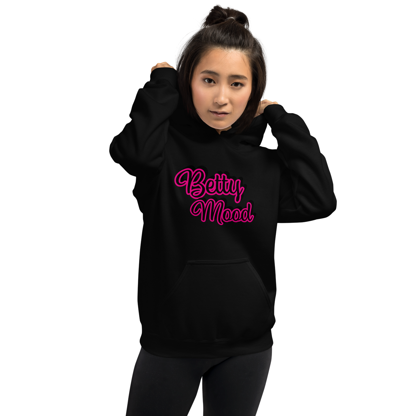 'Betty Mood Neon Pink' Hoodie