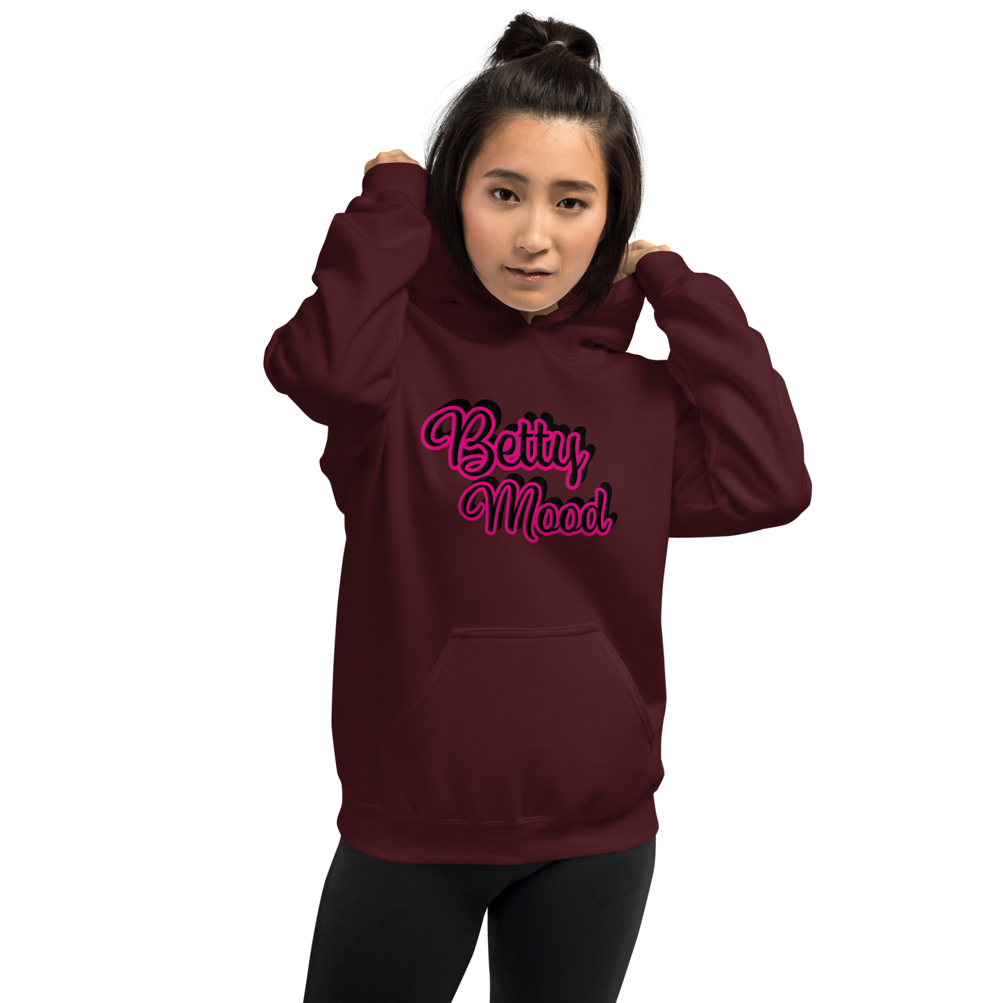 'Betty Mood Neon Pink' Hoodie