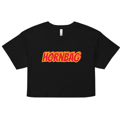 'Hornbag' Cropped Tee