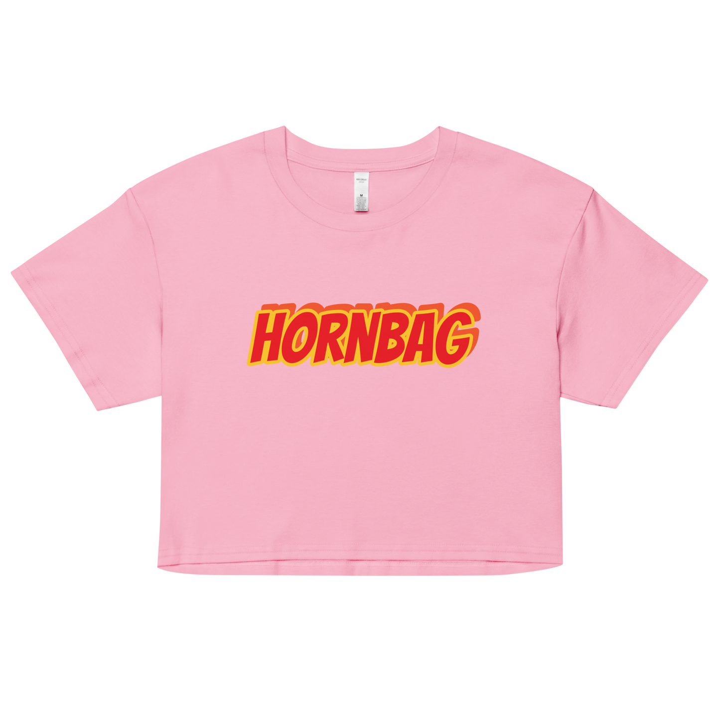 'Hornbag' Cropped Tee