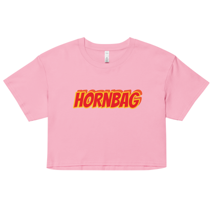 'Hornbag' Cropped Tee