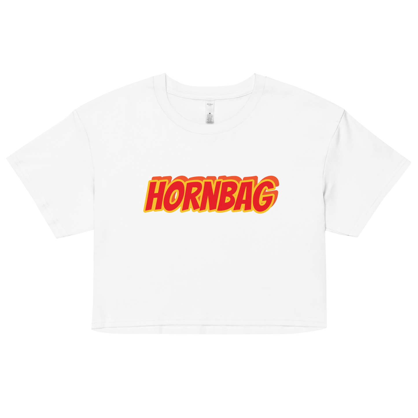 'Hornbag' Cropped Tee