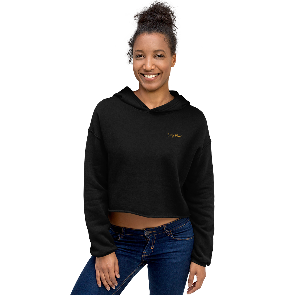 'Gold Class' 'Betty Mood Classic' Cropped Hoodie