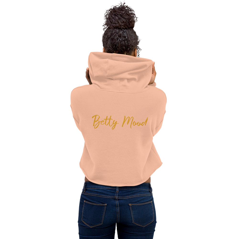 'Gold Class' 'Betty Mood Classic' Cropped Hoodie