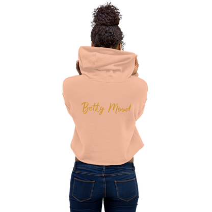 'Gold Class' 'Betty Mood Classic' Cropped Hoodie