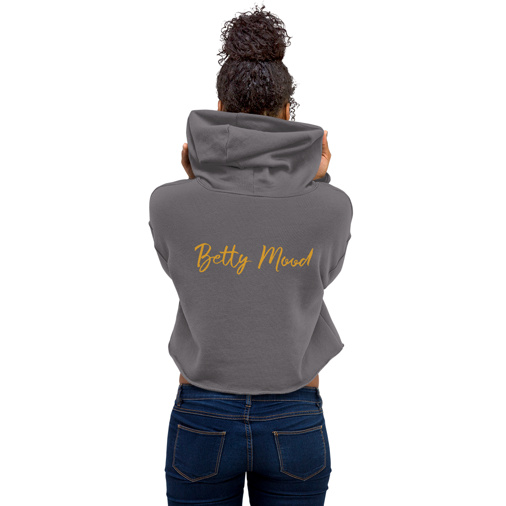 'Gold Class' 'Betty Mood Classic' Cropped Hoodie