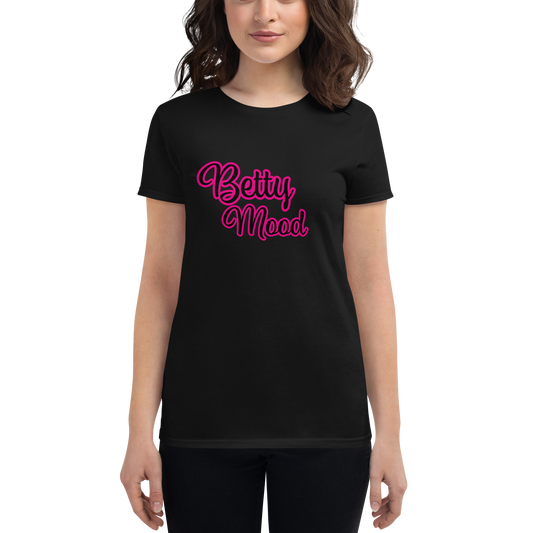 'Betty Mood Neon Pink' Tee