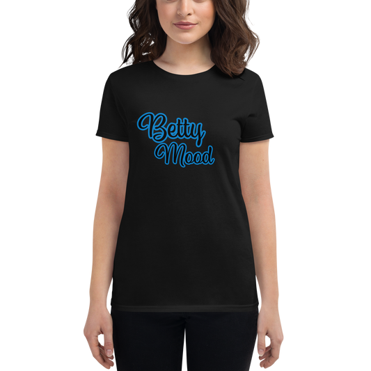 'Betty Mood Neon Blue' Tee