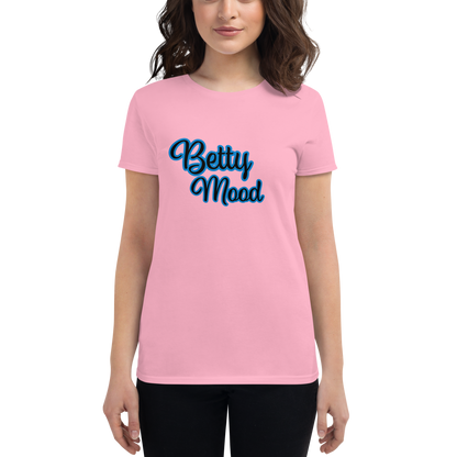 'Betty Mood Neon Blue' Tee