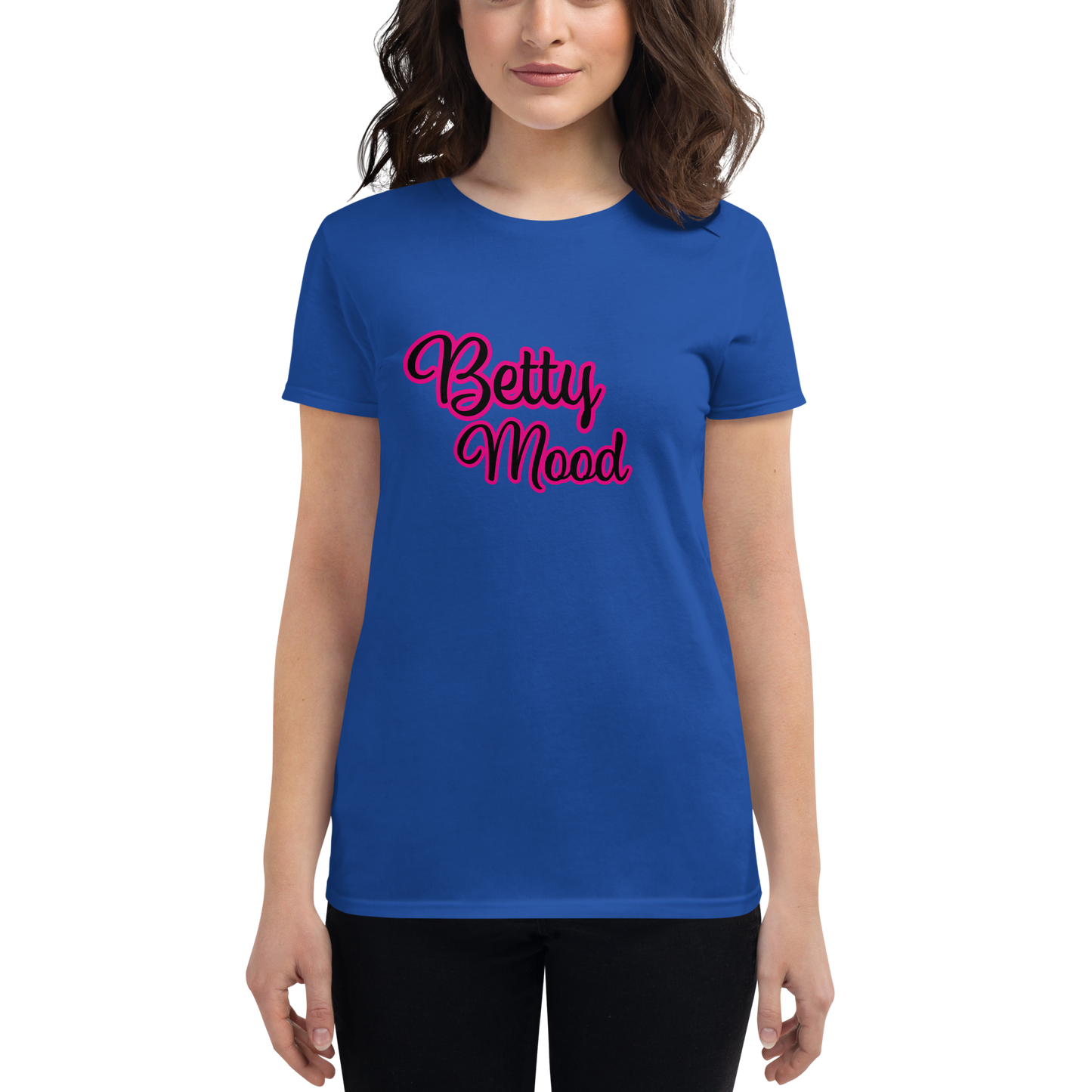 'Betty Mood Neon Pink' Tee