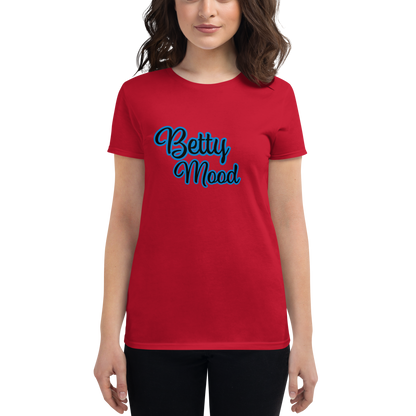 'Betty Mood Neon Blue' Tee