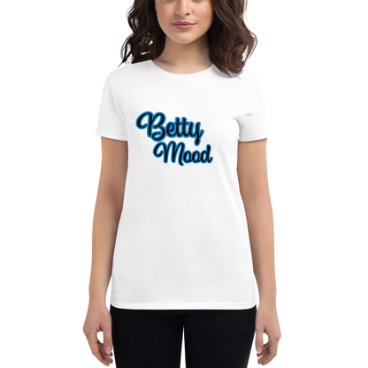 'Betty Mood Neon Blue' Tee