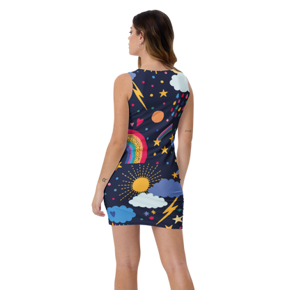 'Rainbow Galaxy' Dress