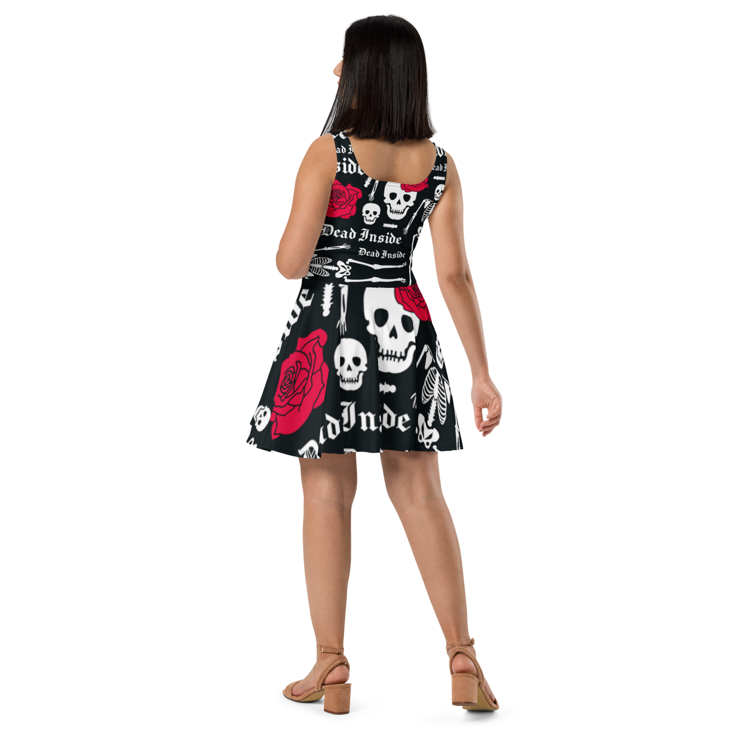 'Dead Inside' Skater Dress