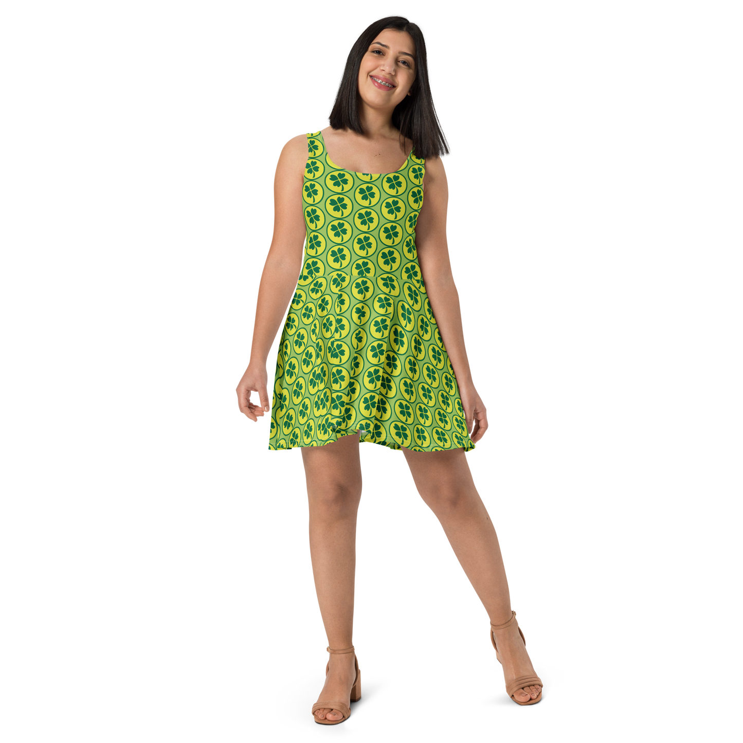 'The luck of the Irish' Skater Dress