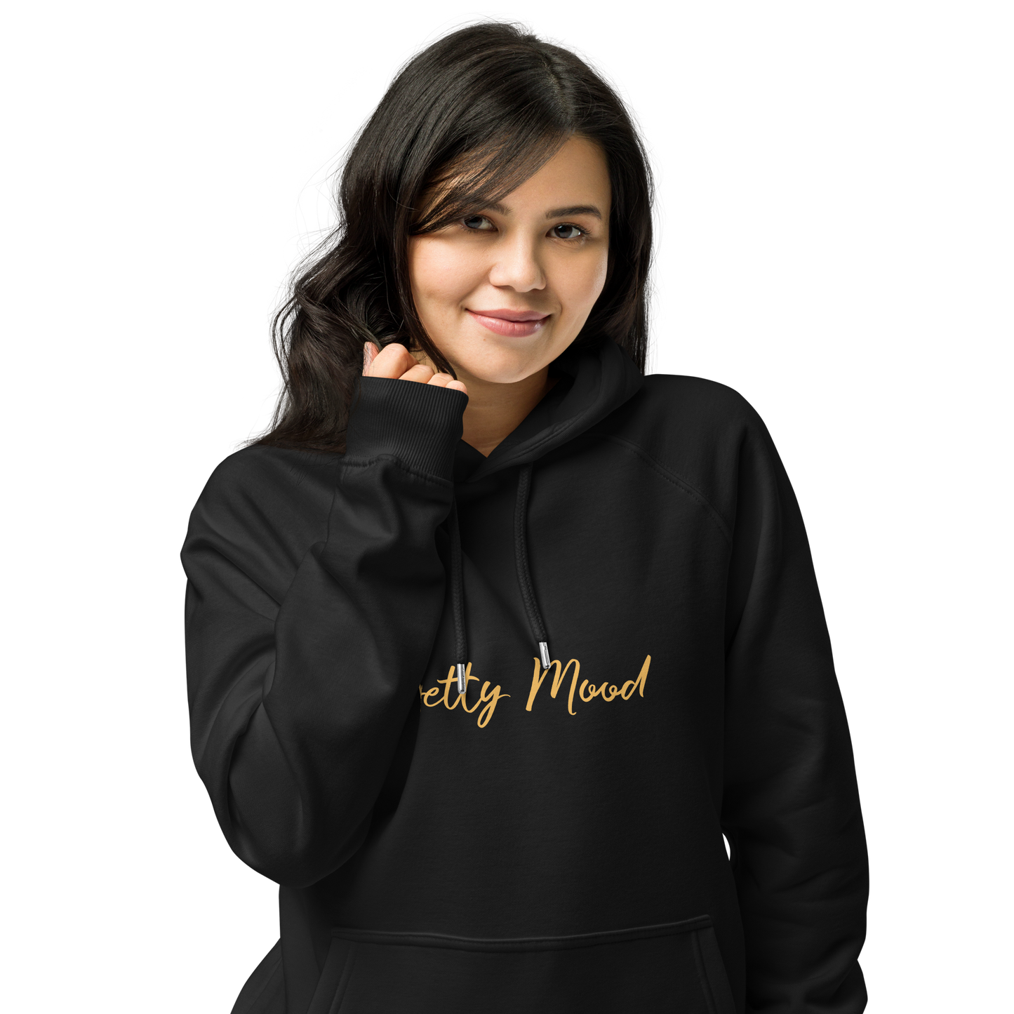 'Betty Mood Gold Class' Eco Raglan Hoodie