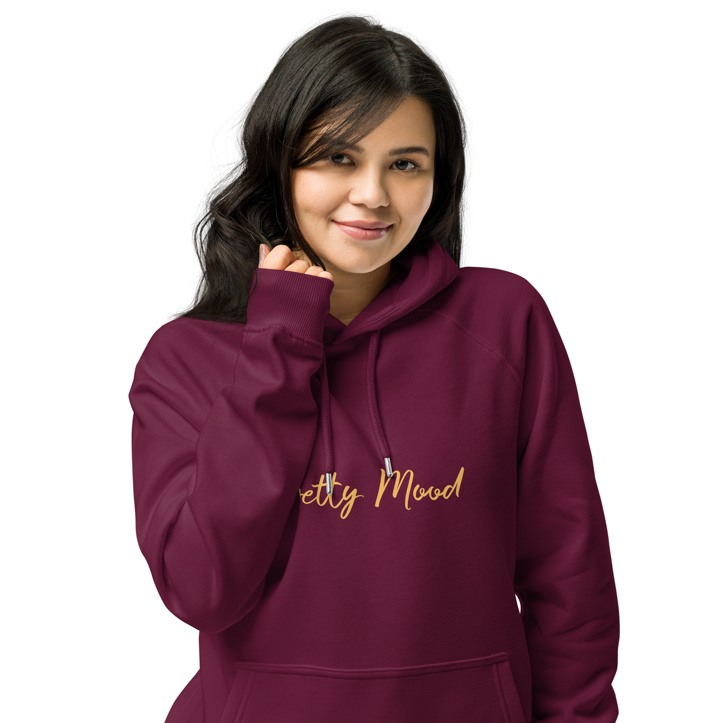 'Betty Mood Gold Class' Eco Raglan Hoodie