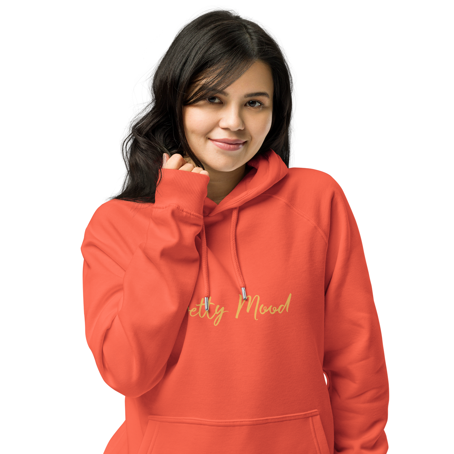 'Betty Mood Gold Class' Eco Raglan Hoodie