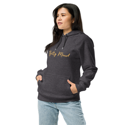 'Betty Mood Gold Class' Eco Raglan Hoodie