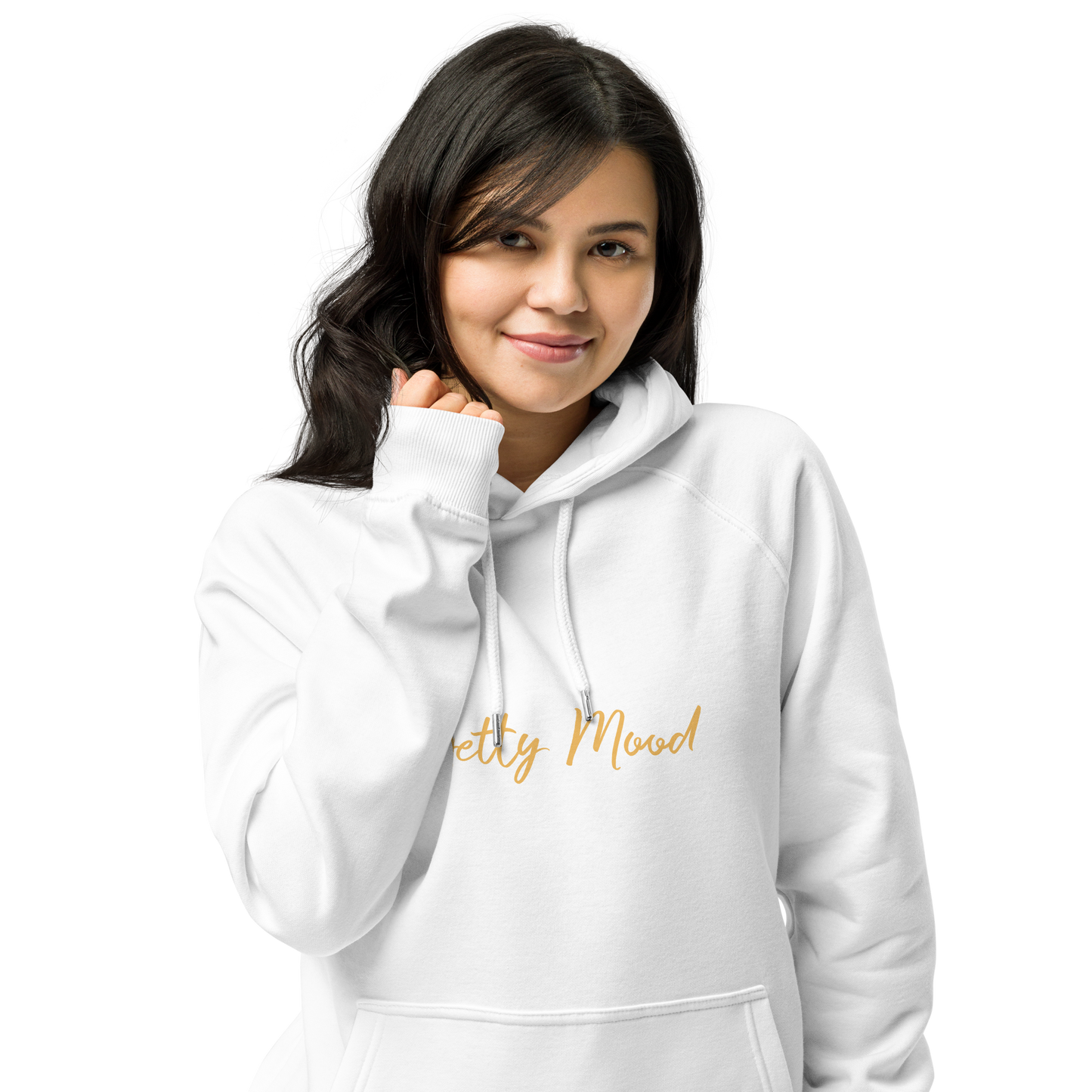 'Betty Mood Gold Class' Eco Raglan Hoodie