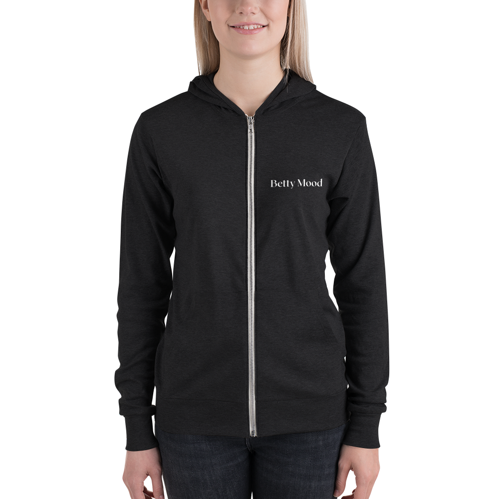 Betty Mood Classic Zip Up Hoodie