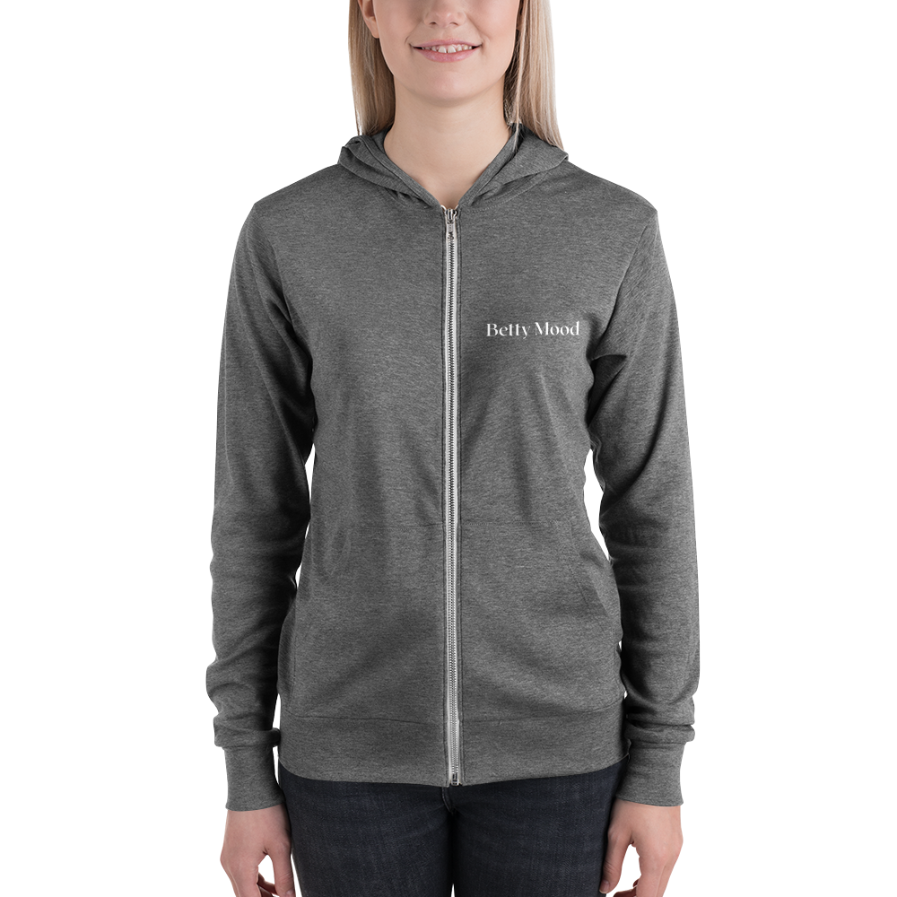 Betty Mood Classic Zip Up Hoodie