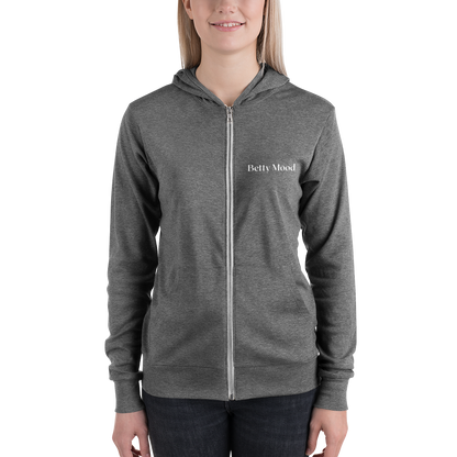 Betty Mood Classic Zip Up Hoodie