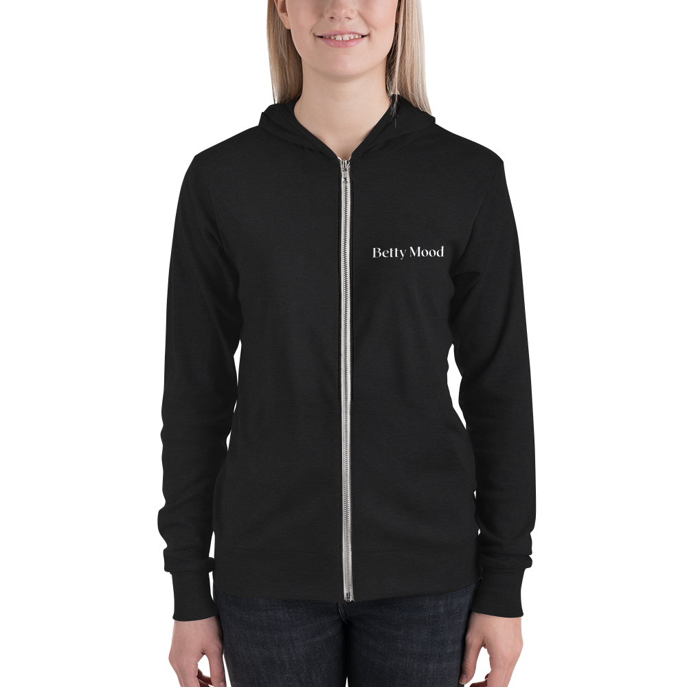 Betty Mood Classic Zip Up Hoodie