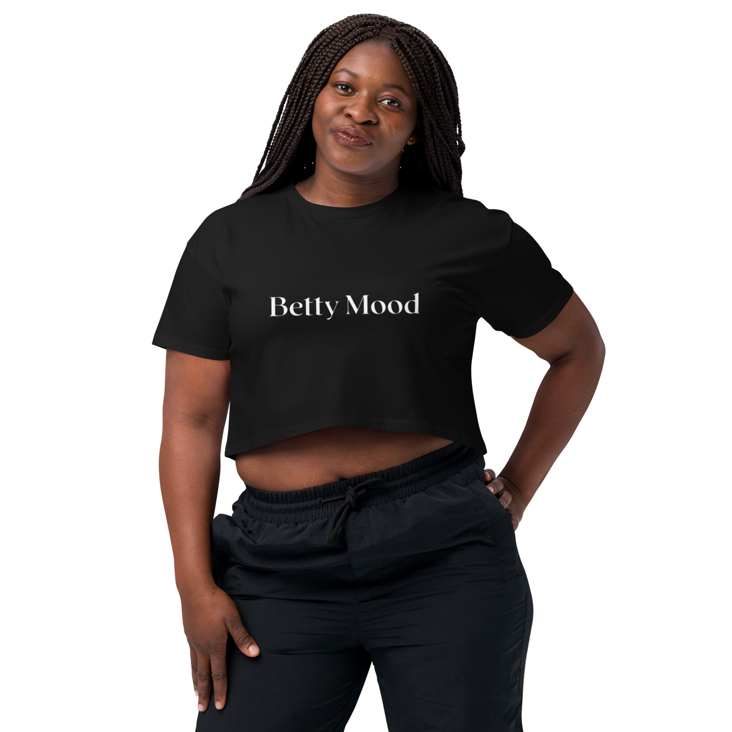 Betty Mood Classic Cropped Tee