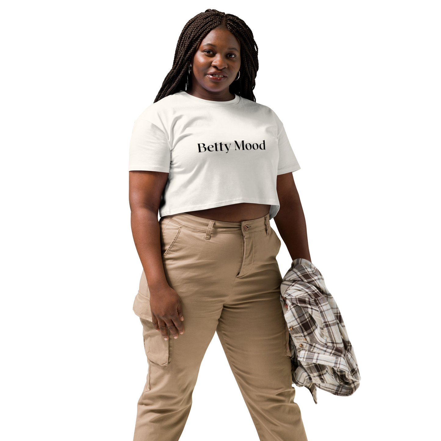 Betty Mood Classic Cropped Tee