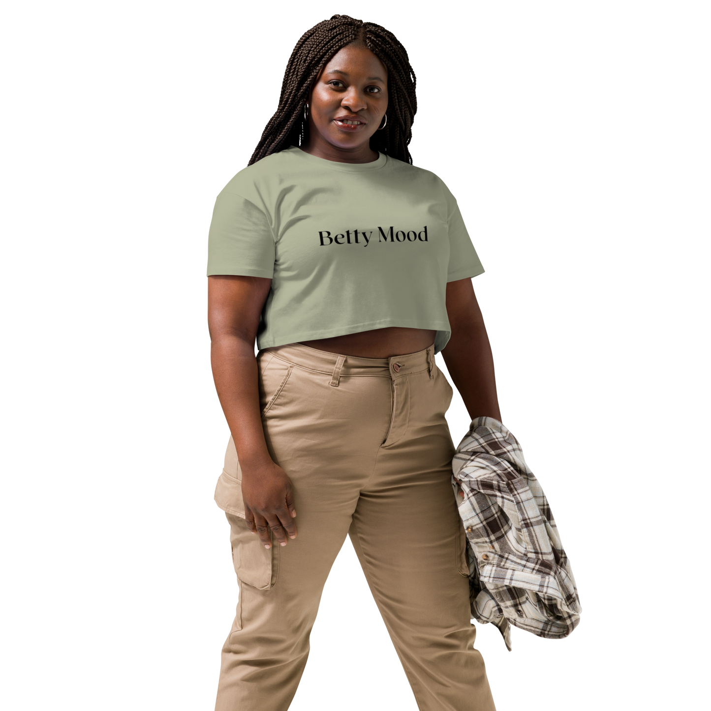 Betty Mood Classic Cropped Tee